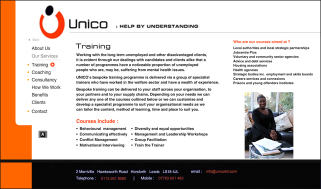 website design